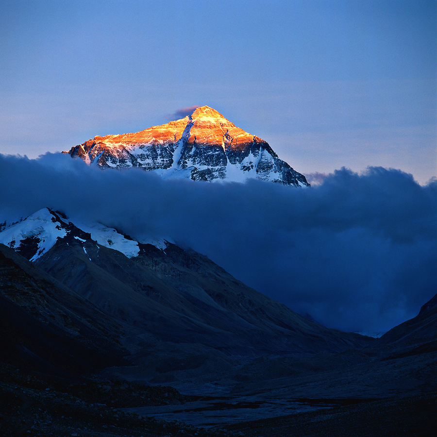 Trekkers in the Nepal Himalaya